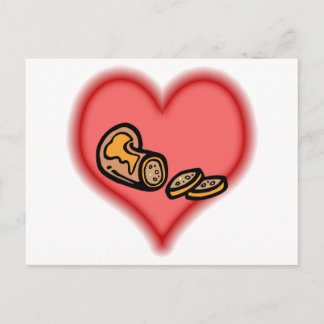Carte Postale saucisse