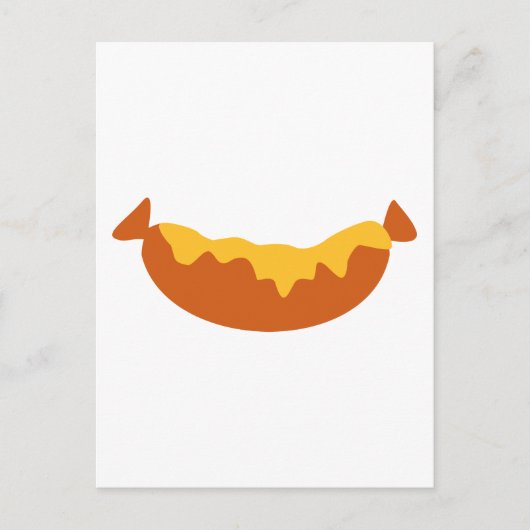 Carte Postale Saucisse (Devant)