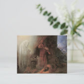 Carte Postale Saul et la sorcière d'Endor (Debout devant)