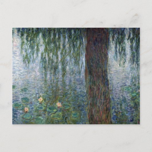Carte Postale Saules pleurants de nénuphars de Claude Monet | (Devant)