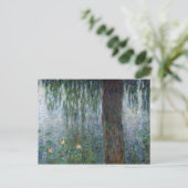 Carte Postale Saules pleurants de nénuphars de Claude Monet | (Debout devant)