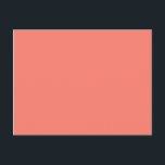 Carte Postale saumon couleur<br><div class="desc">saumon couleur FA8072 type de rouge</div>