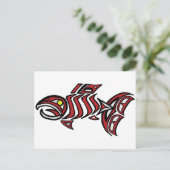 Carte Postale Saumon haïda (Debout devant)