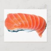 Carte Postale Saumon Sashimi (Devant)