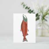 Carte Postale Saumon Sockeye - Phase de frai (Debout devant)