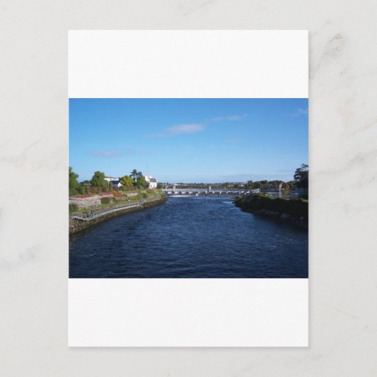 Carte Postale Saumon Weir (Devant)