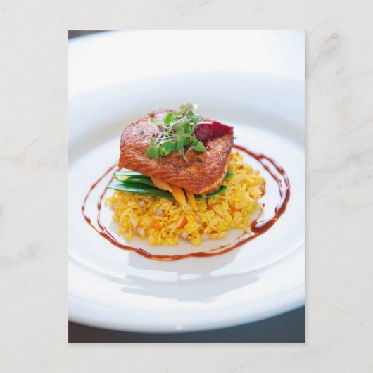 Carte postale saumonée desséchée (Devant)