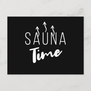 Carte Postale Sauna TIme Wellness