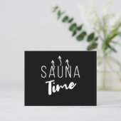 Carte Postale Sauna TIme Wellness (Debout devant)