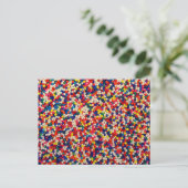 Carte Postale Saupoudrer de bonbons (Debout devant)