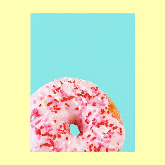 Carte Postale Saupoudrer la beigne