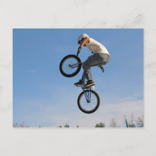 Carte Postale Saut BMX aéroporté