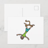 Carte Postale Saut de Bungee (Devant / Derrière)