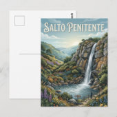 Carte Postale Saut du Pénitent (Devant / Derrière)