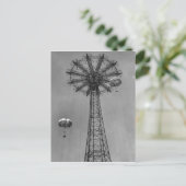 Carte Postale Saute en parachute sur l'île Coney (Debout devant)