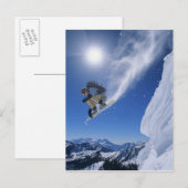 Carte Postale Sauter dans le canyon de Snake Creek à partir de C (Devant / Derrière)