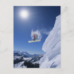 Carte Postale Sauter dans le canyon de Snake Creek de Clayton