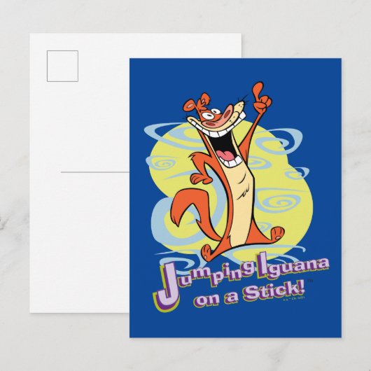 Carte Postale Sauter Igauna sur une bâche!™ (Devant / Derrière)