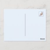 Carte Postale Sauter Purr Jump : Conception de chat joueuse avec (Dos)