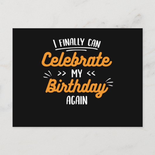 Carte Postale Sauteur Petit sauteur Jour bissextile Anniversaire (Devant)