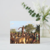 Carte Postale Sauts de la cérémonie des taureaux (Debout devant)