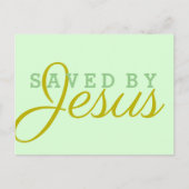 Carte Postale Sauvé par Jésus (Devant)