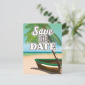 Carte Postale Sauvegarder la date (Debout devant)