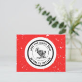 CARTE POSTALE SAUVER L'OISEAU DE DODO (Debout devant)