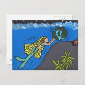 CARTE POSTALE SAUVER NOTRE PLANÈTE (Devant / Derrière)