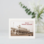 Carte Postale Sauvez Coney Island ! (sepia) (Debout devant)