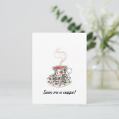 Carte Postale Sauvez / Faites de moi un Cuppa ! (Debout devant)