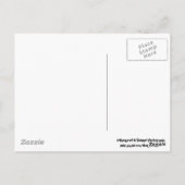 Carte Postale Sauvez la planète (Dos)