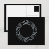 Carte Postale Sauvez la vie des requins (Devant / Derrière)