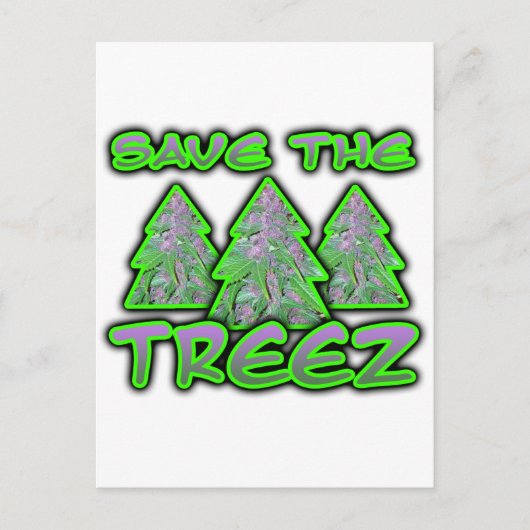 Carte Postale Sauvez le Treez (Devant)