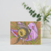 Carte Postale Sauvez les abeilles, doux printemps Bumble Bee (Debout devant)