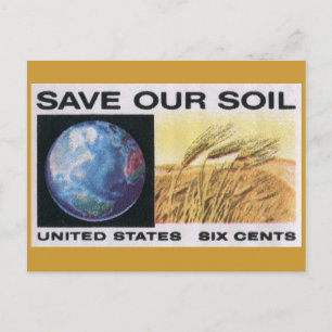 Carte Postale Sauvez nos sols