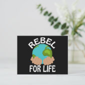 Carte Postale Sauvez notre planète Extinction Rebellion Climate (Debout devant)