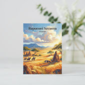Carte Postale Savane de Rupununi Guyana (Debout devant)