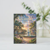 Carte Postale Savane USA (Debout devant)
