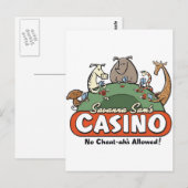 Carte Postale Savanna Casino (Devant / Derrière)