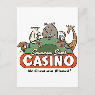 Carte Postale Savanna Casino