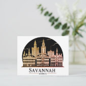 Carte Postale Savannah (Debout devant)