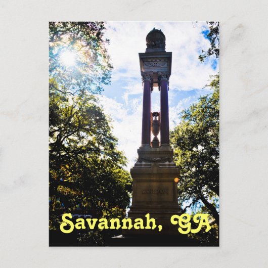 Carte postale Savannah (Devant)