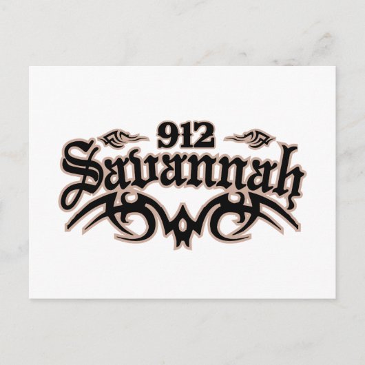 Carte Postale Savannah 912 (Devant)