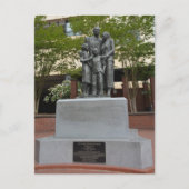 Carte Postale Savannah African-American Monument Photographie (Devant)