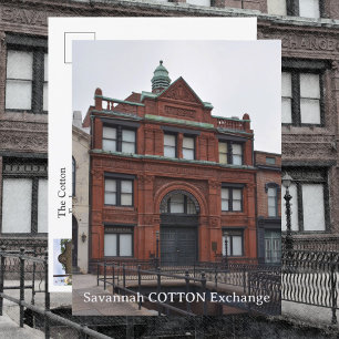 Carte Postale Savannah Cotton Exchange Géorgie Photographie