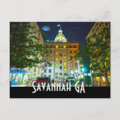 Carte Postale Savannah GA (Devant)