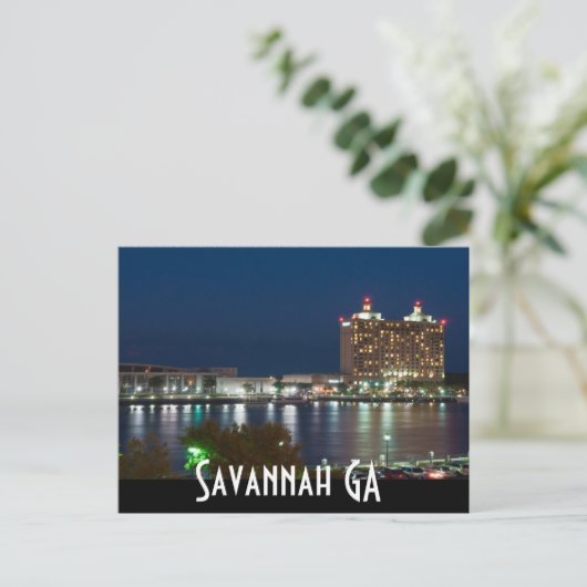 Carte Postale Savannah GA (Debout devant)