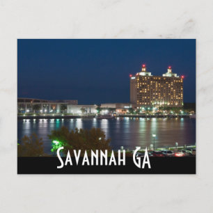Carte Postale Savannah GA
