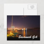 Carte Postale Savannah GA (Devant / Derrière)